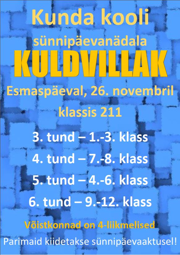 KundaÜG sünnipäev 2018