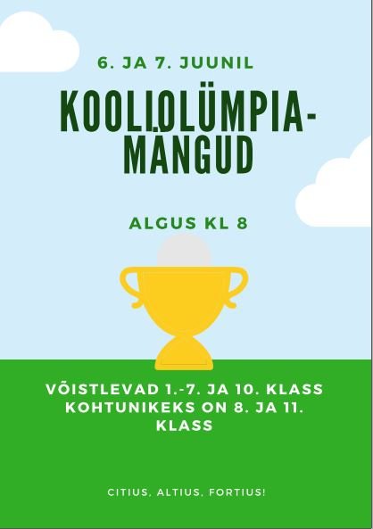 kooliolumpia 2019