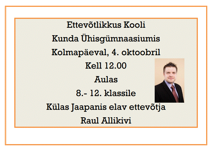 ettev kuulutus